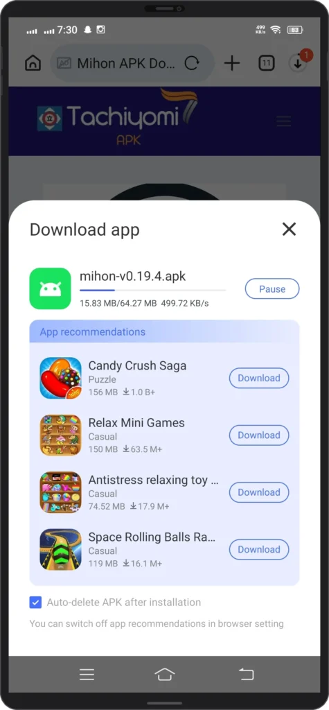 Mihon APK Download (v0.19.9) – Best Free Tachiyomi Alternative 2026 5 downloading
