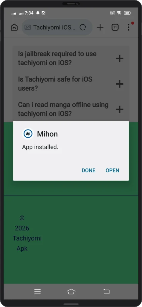 Mihon APK Download (v0.19.9) – Best Free Tachiyomi Alternative 2026 7 apk installed